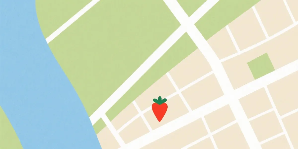 办公地址示意图